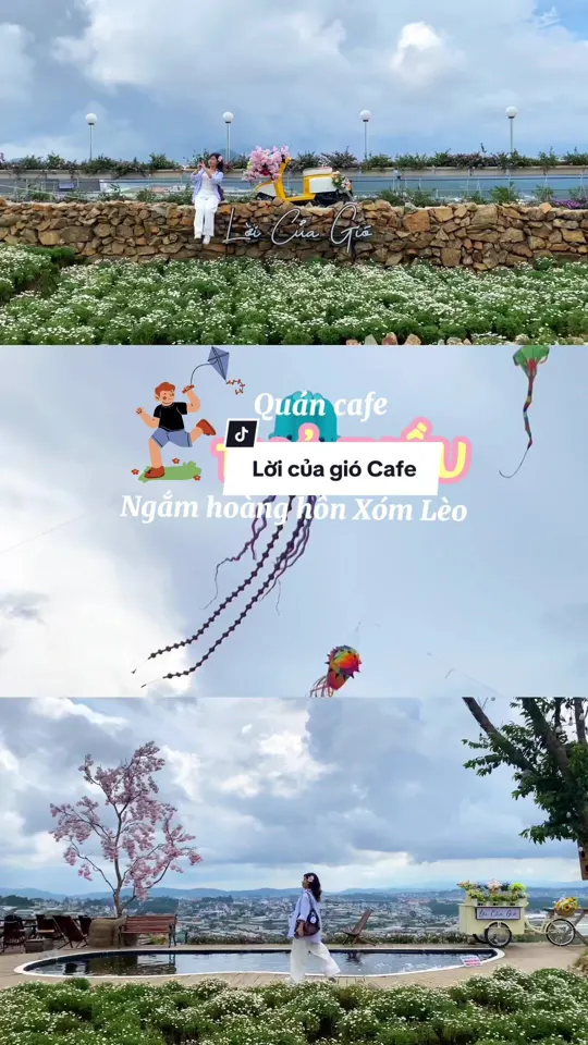 Trải nghiệm thả diều mùa hè tại Đà Lạt.